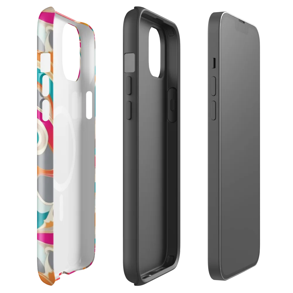 Satin Cyclone on MagSafe Tough Case for iPhone® — Front