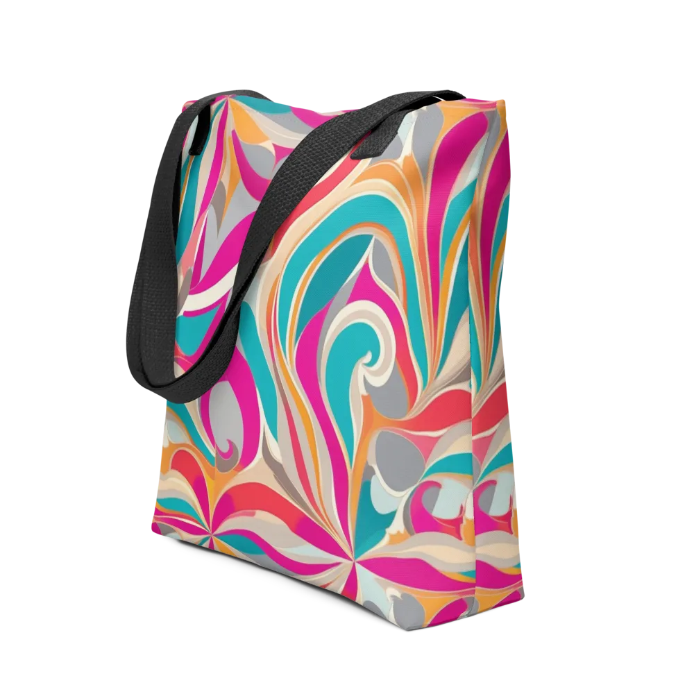 Satin Cyclone on Tote Bag — Front