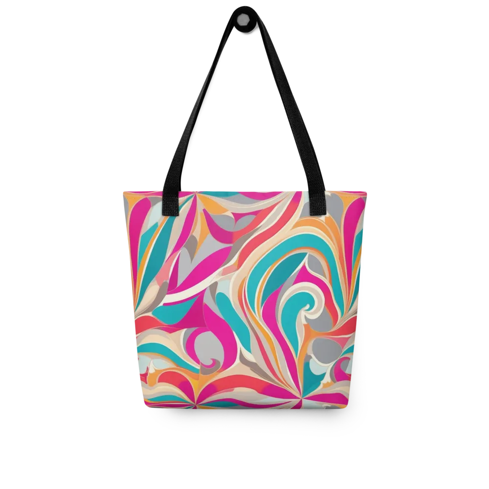 Satin Cyclone on Tote Bag — Front
