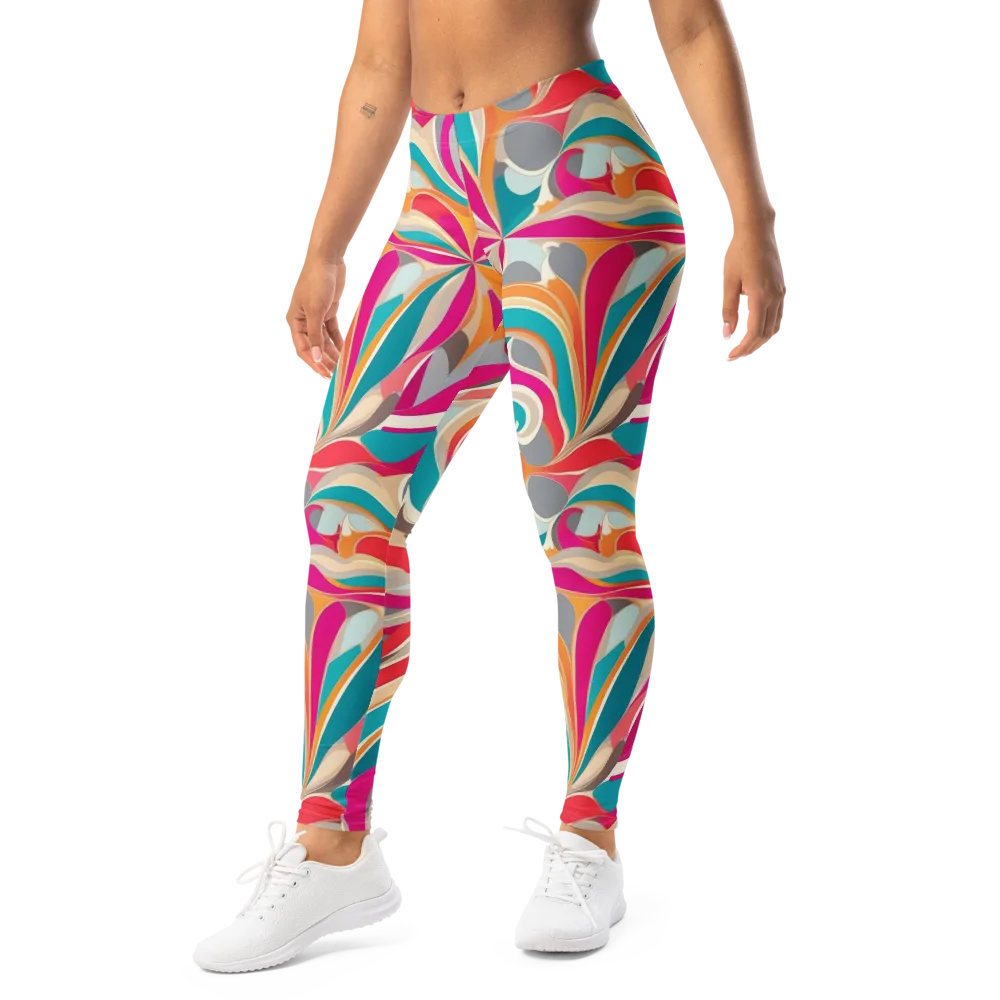 Satin Cyclone on Leggings — Left Front