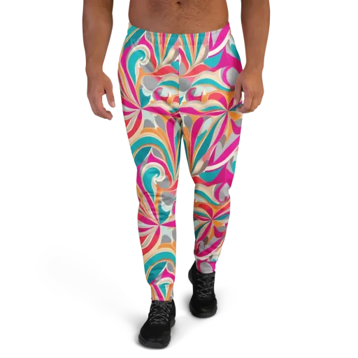 Satin Cyclone on a Men's Joggers