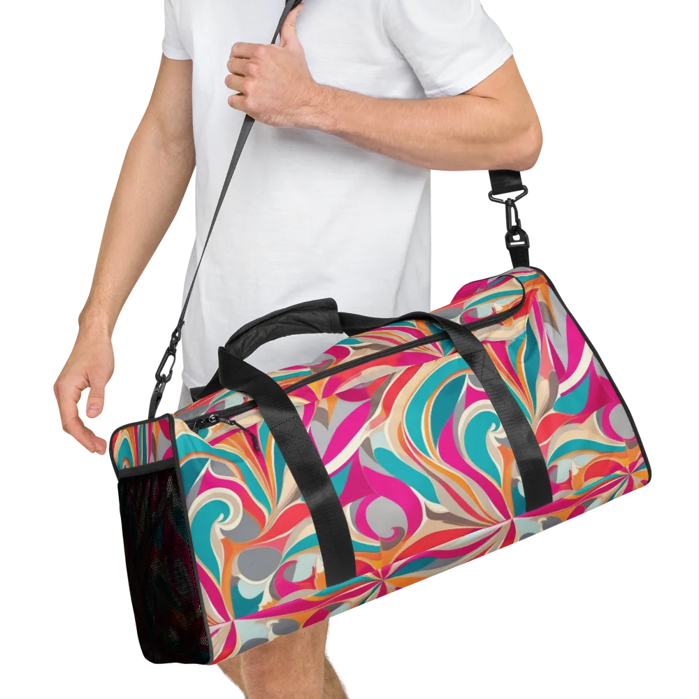 Satin Cyclone on Duffle Bag — Right Front