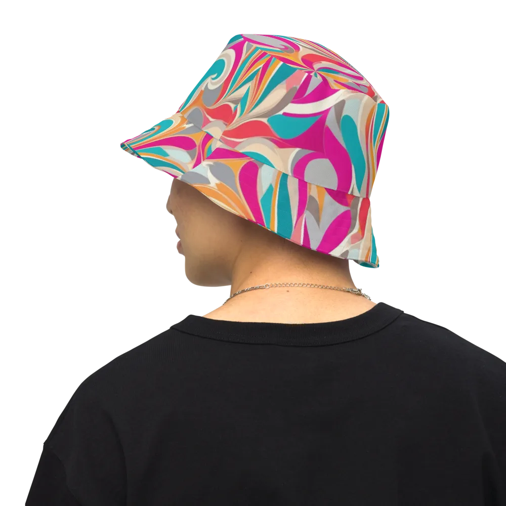 Satin Cyclone on Reversible Bucket Hat — Back Inside