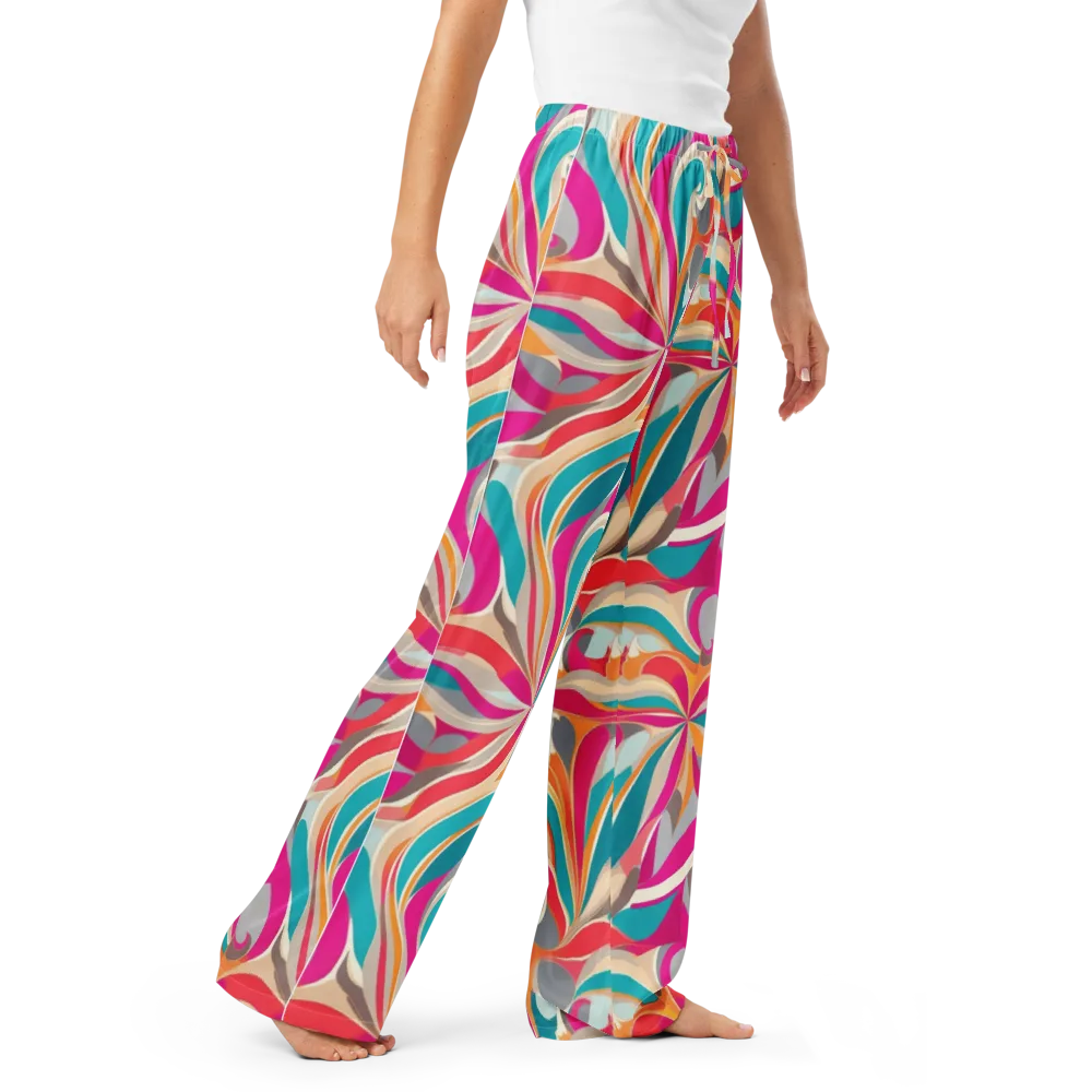 Satin Cyclone on Women's Pajama Pants — Right Front