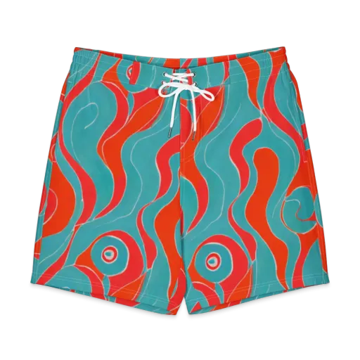 Opal Undertow on a Men's Board Shorts