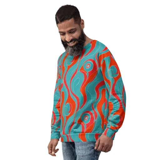 Opal Undertow on a Sweatshirt