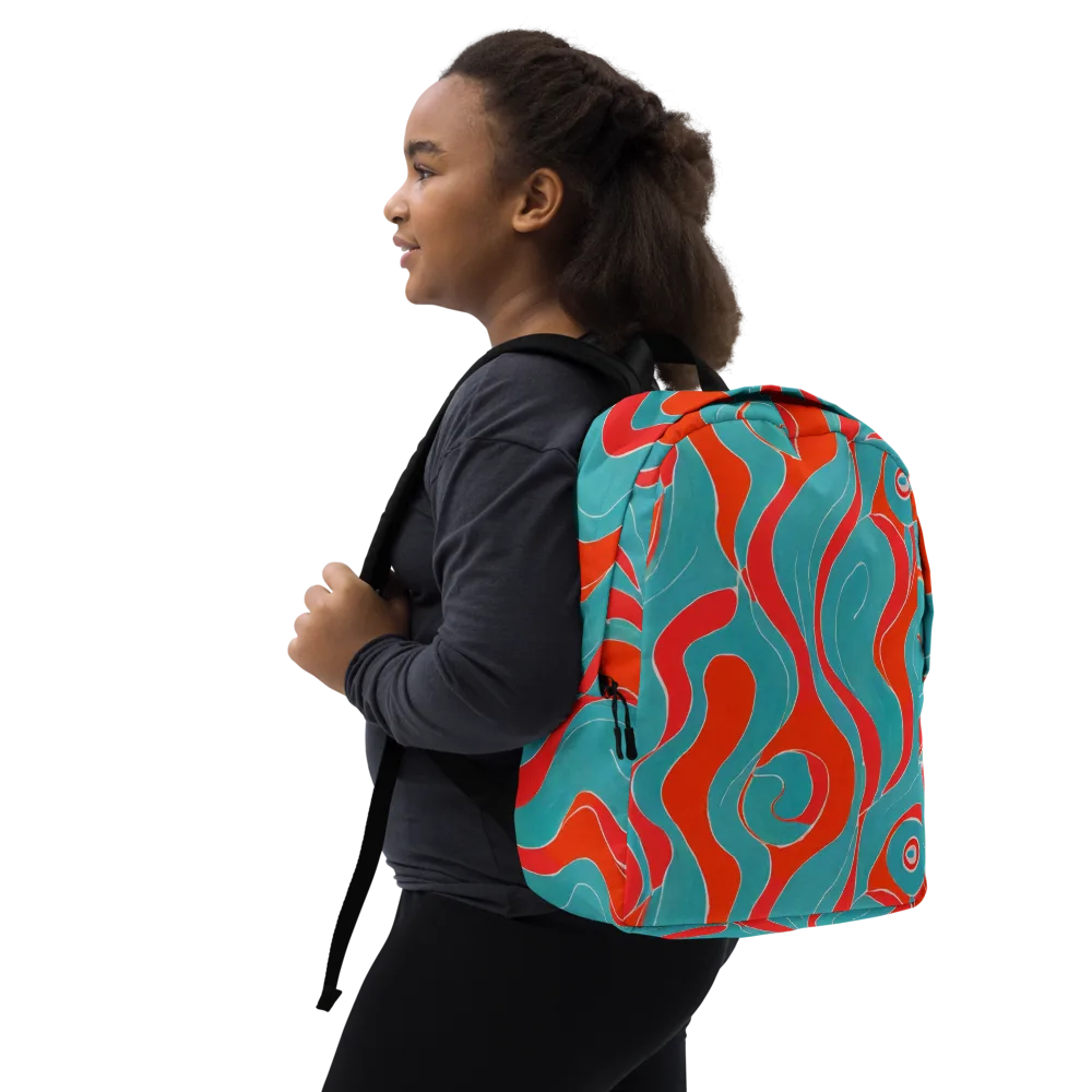 Opal Undertow on Minimalist Backpack — Right Front