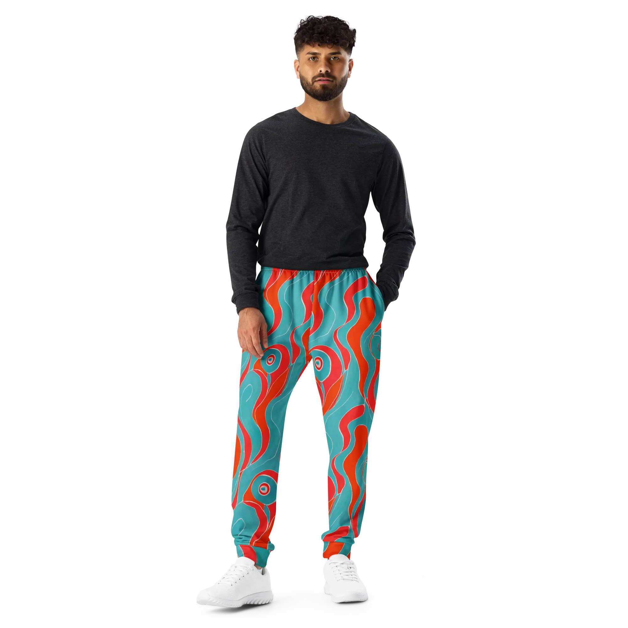 Opal Undertow on Men's Joggers — Front