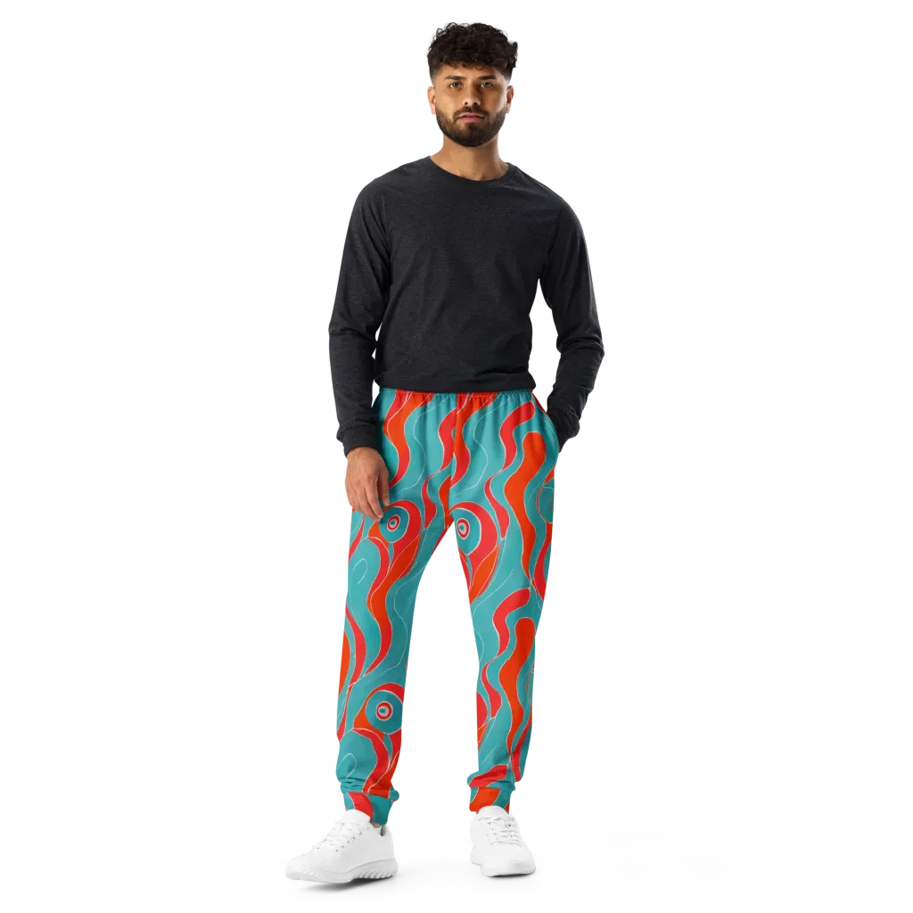 Opal Undertow on Men's Joggers — Front