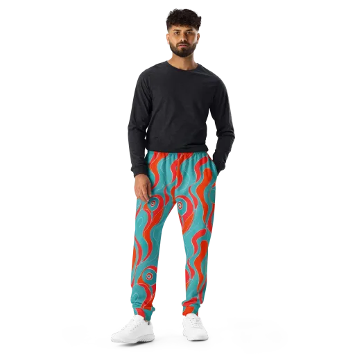 Opal Undertow on a Men's Joggers