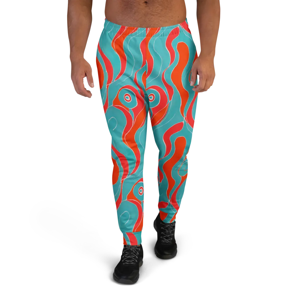 Opal Undertow on Men's Joggers — Front