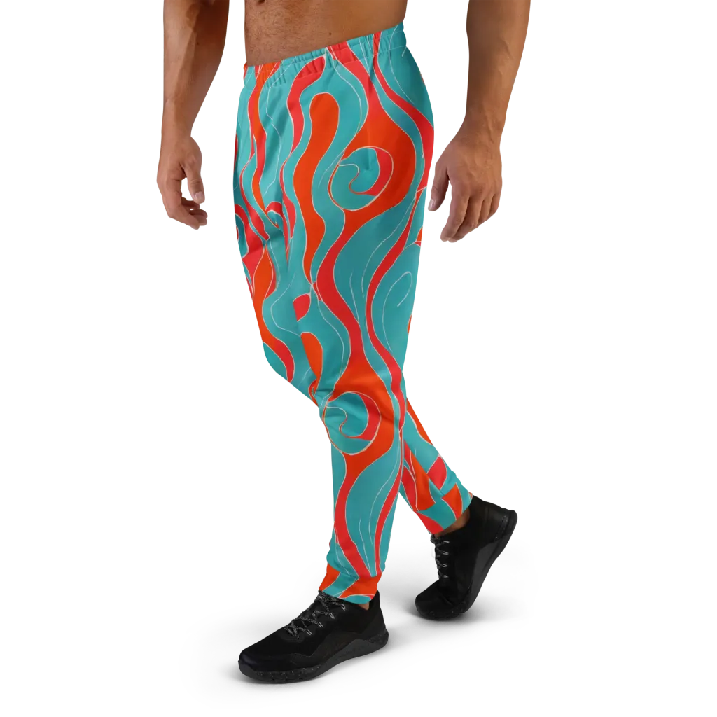 Opal Undertow on Men's Joggers — Left