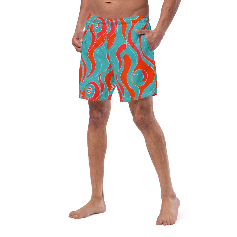 Opal Undertow on Swim Trunks — Left Front