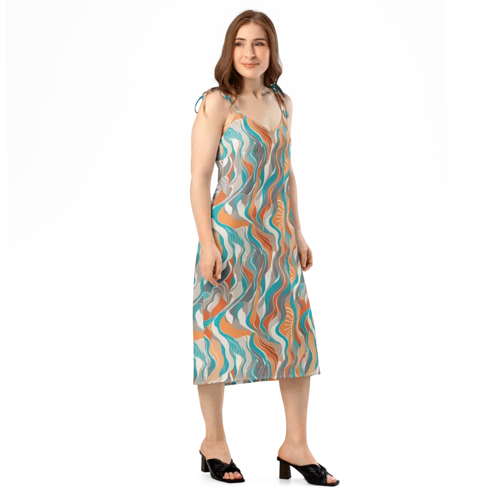 Meltwater Modern on Slip Dress — Right Front