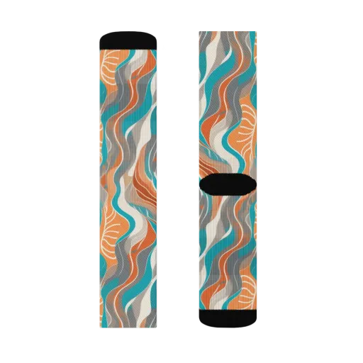 Meltwater Modern on a Socks