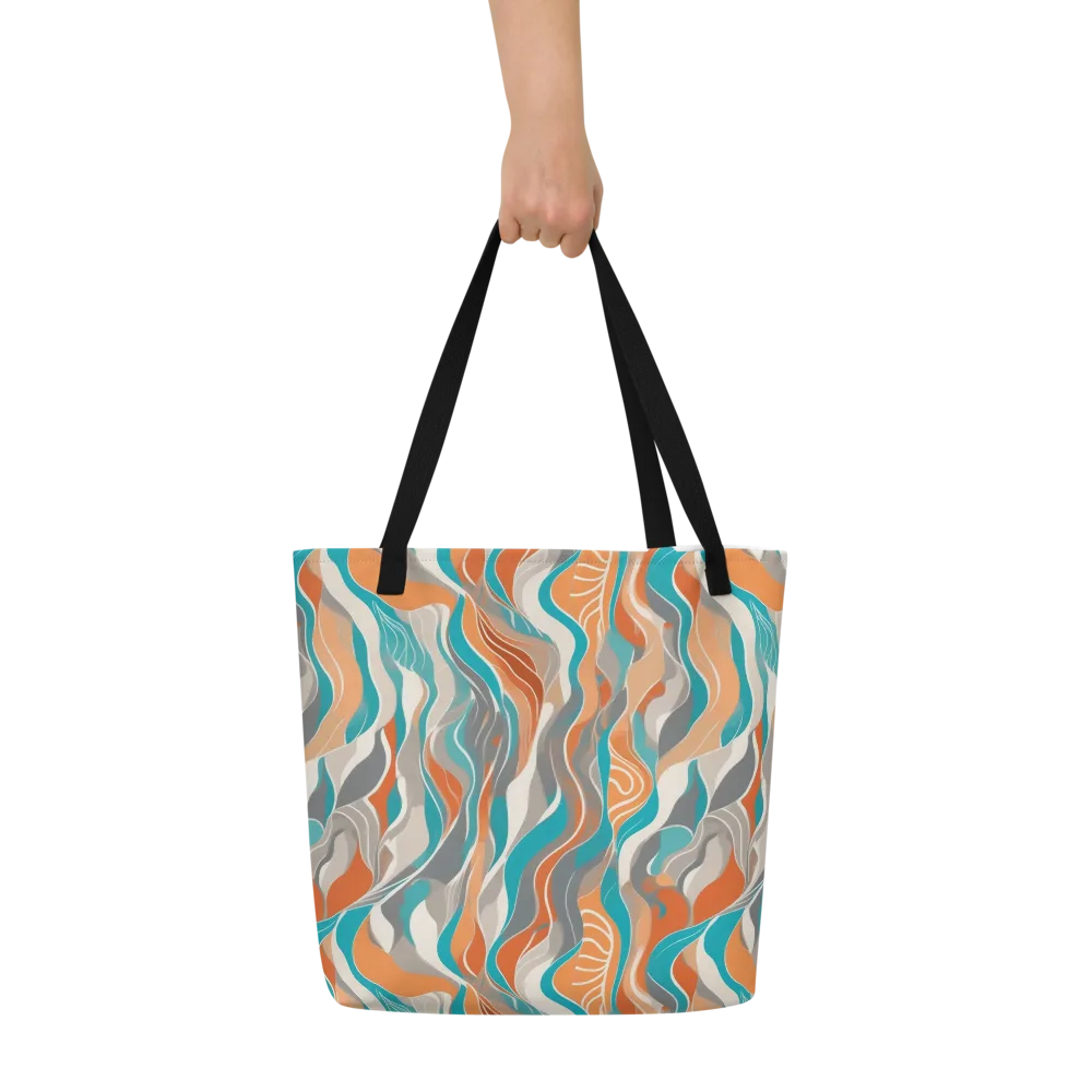 Meltwater Modern on Large Tote Bag W/ Pocket — Front