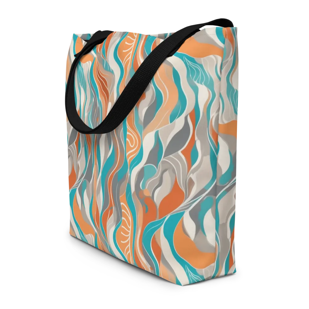 Meltwater Modern on Large Tote Bag W/ Pocket — Front