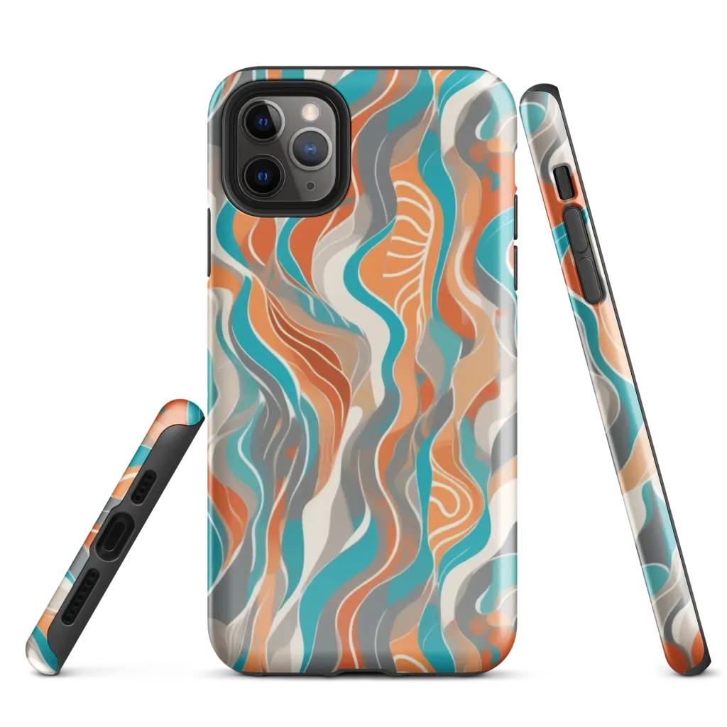 Meltwater Modern on Tough Case for iPhone® — Front