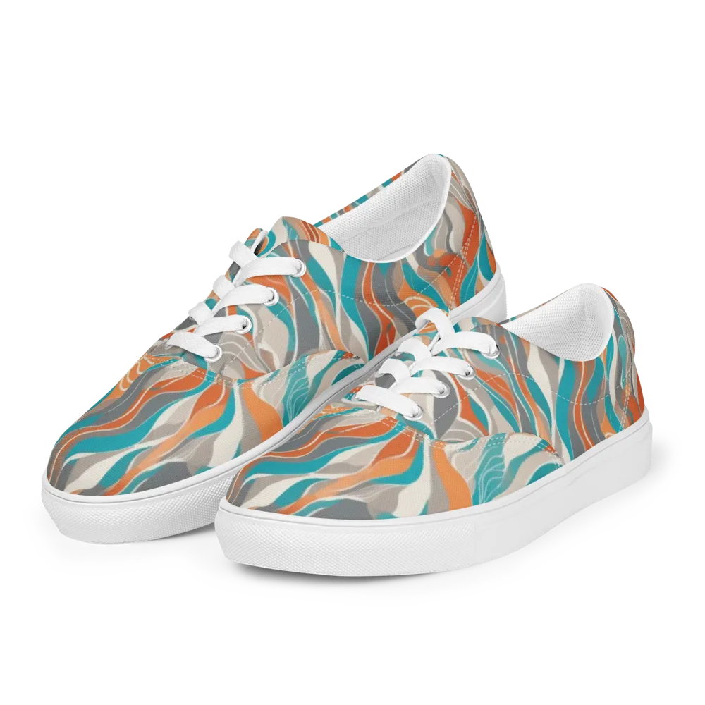 Meltwater Modern on Men's Lace-Up Canvas Shoes — Left Front