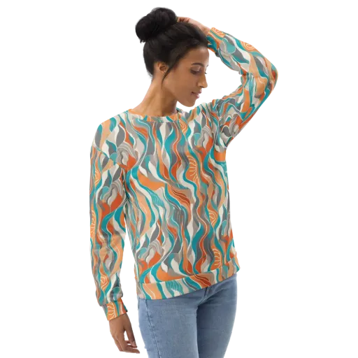 Meltwater Modern on a Sweatshirt