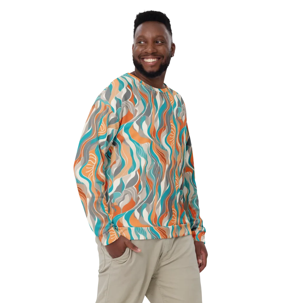 Meltwater Modern on Sweatshirt — Front