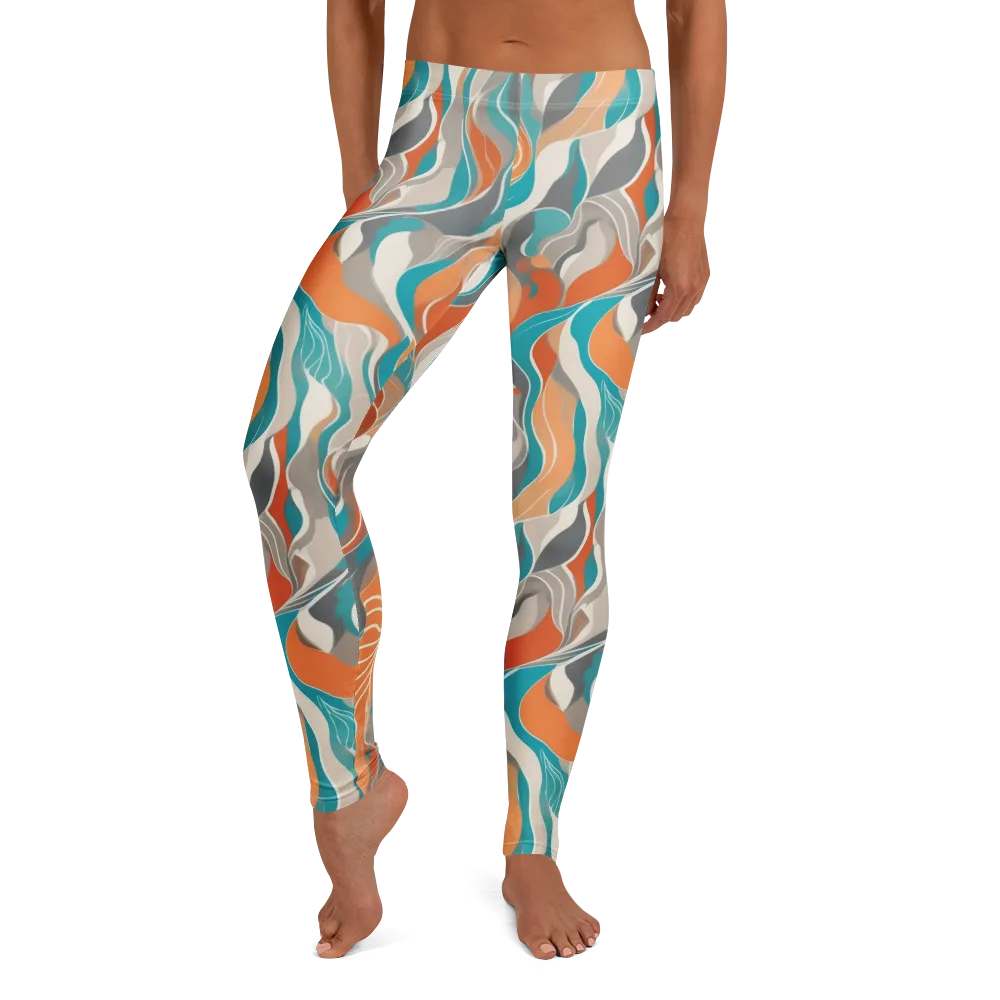 Meltwater Modern on Leggings — Front