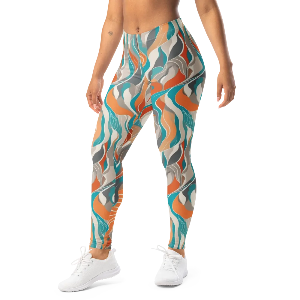 Meltwater Modern on Leggings — Left Front