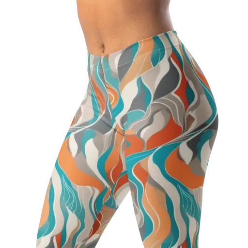 Meltwater Modern on a Leggings