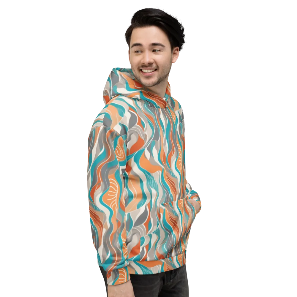 Meltwater Modern on Hoodie — Right