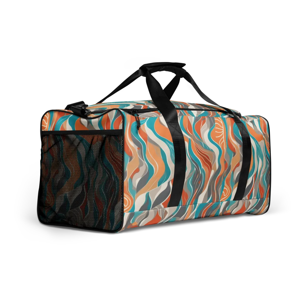 Meltwater Modern on Duffle Bag — Right Front