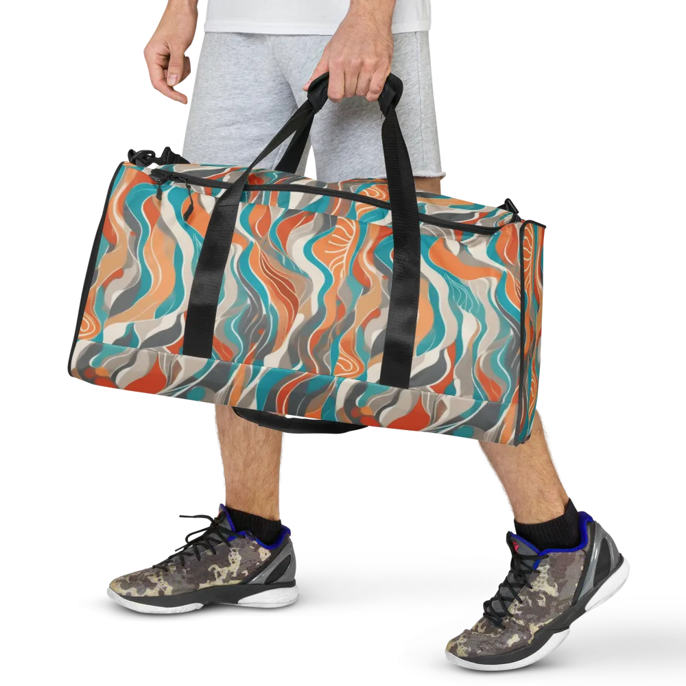 Meltwater Modern on Duffle Bag — Front