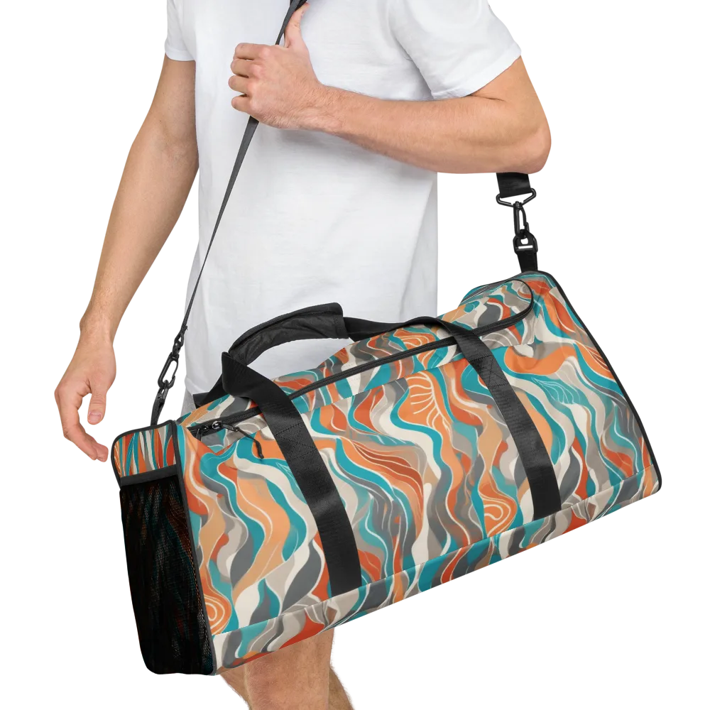 Meltwater Modern on Duffle Bag — Right Front