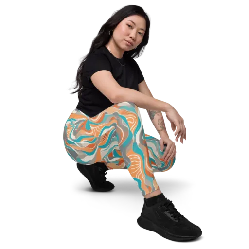 Meltwater Modern on a Leggings with Pockets