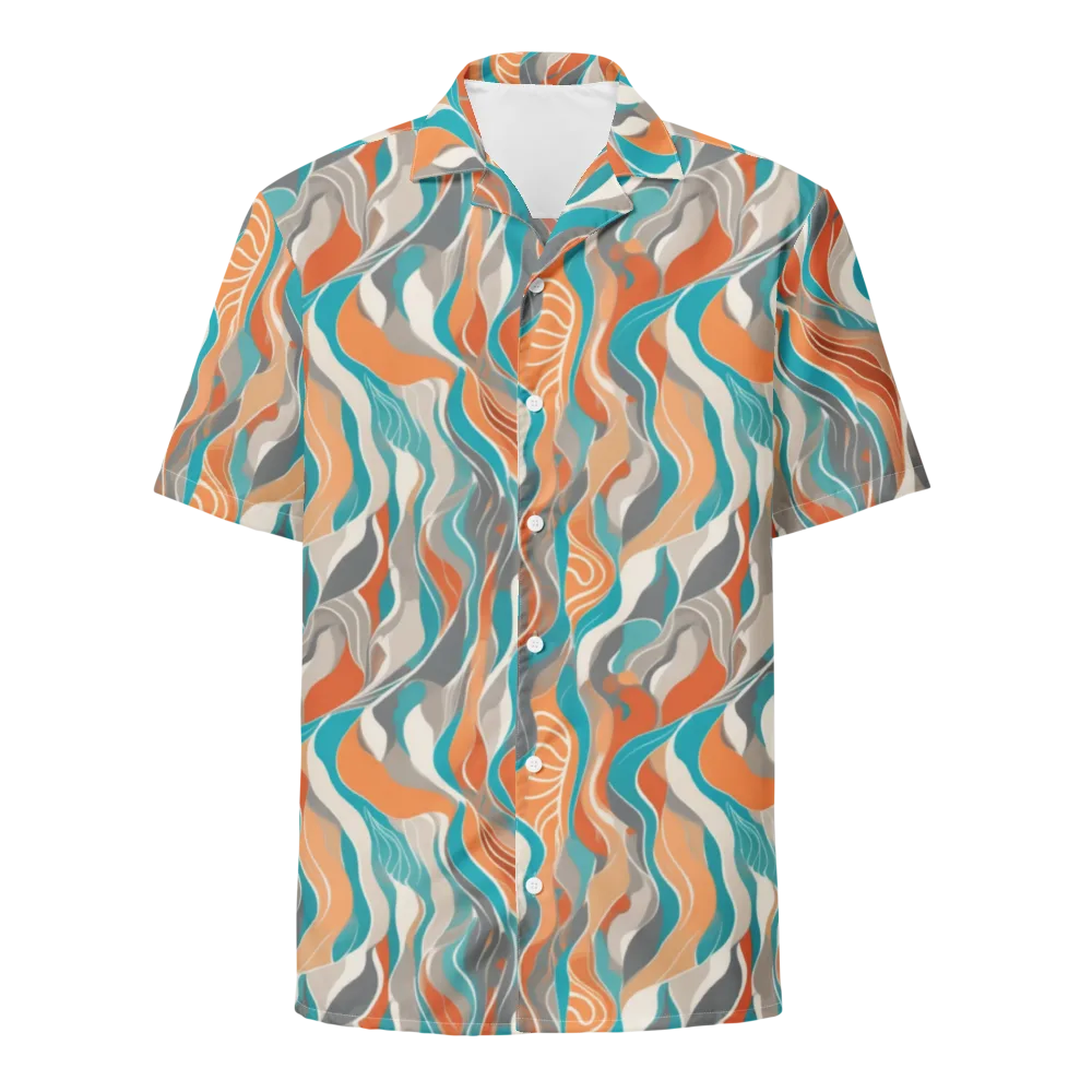 Meltwater Modern on Button Shirt — Front