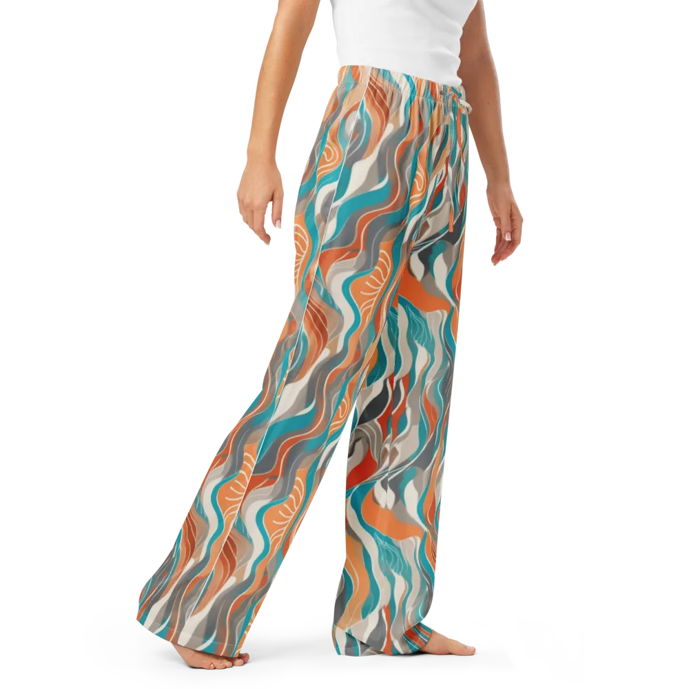 Meltwater Modern on Women's Pajama Pants — Right Front
