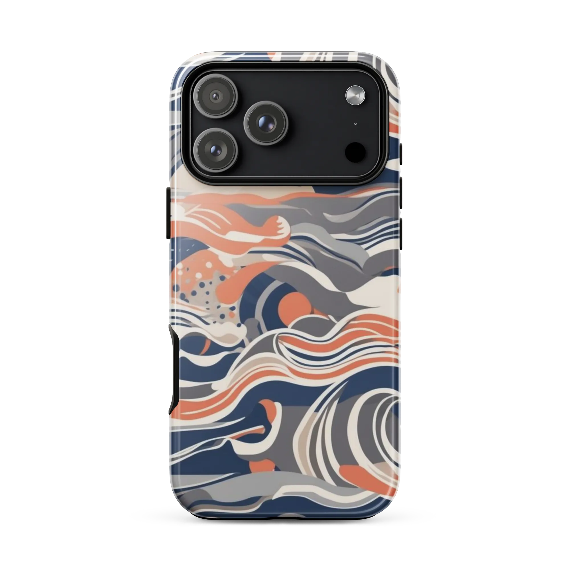 Midnight Surf on Tough Case for iPhone® — Front