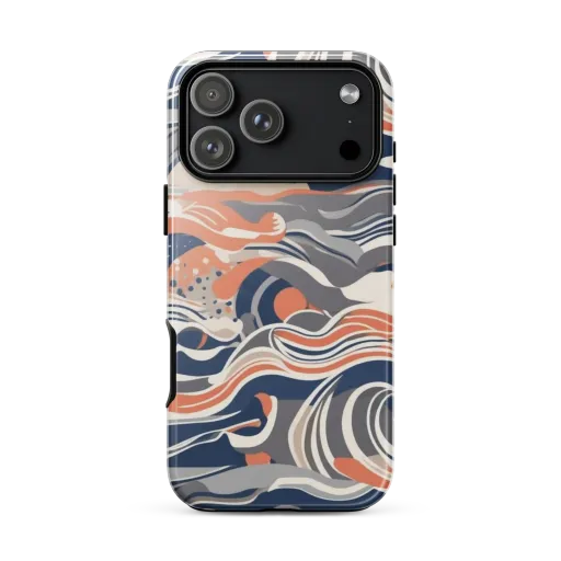 Midnight Surf on a Tough Case for iPhone®