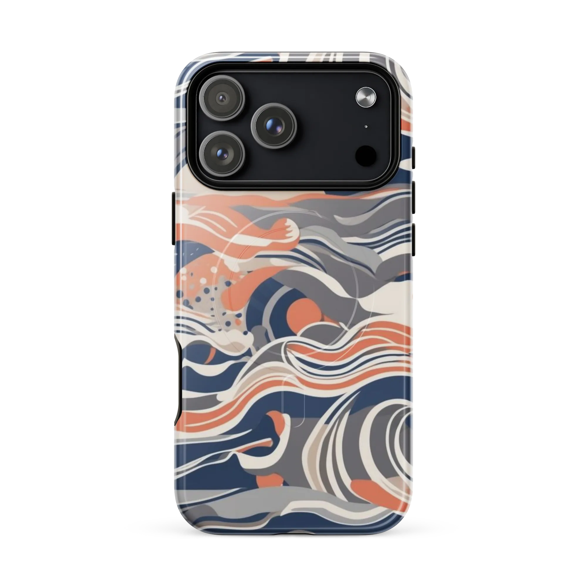 Midnight Surf on MagSafe Tough Case for iPhone® — Front