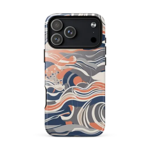 Midnight Surf on a MagSafe Tough Case for iPhone®
