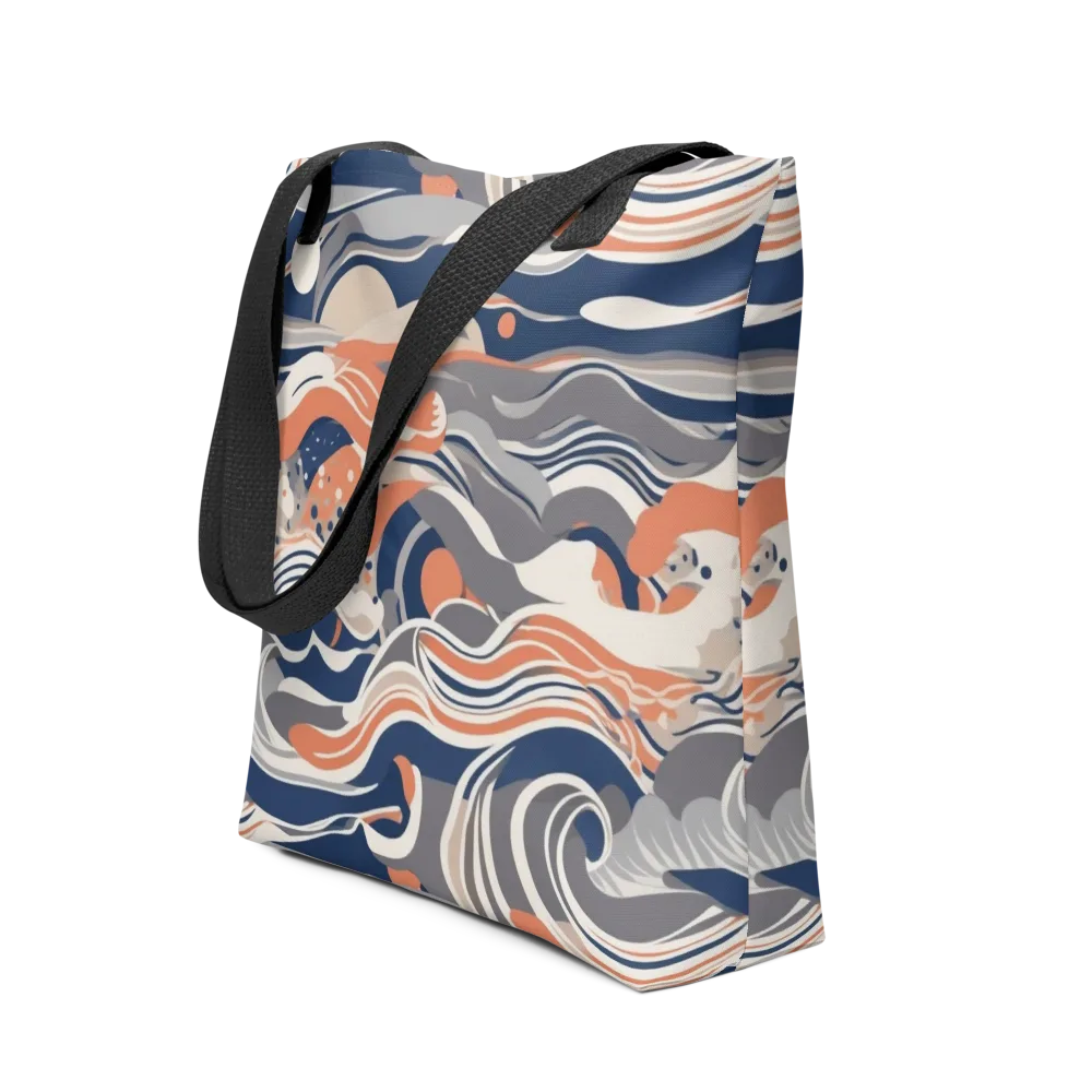 Midnight Surf on Tote Bag — Front