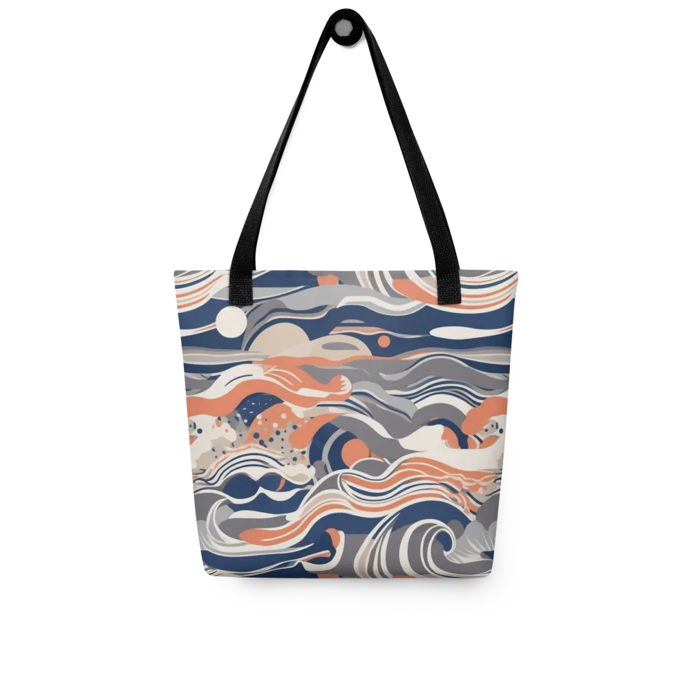 Midnight Surf on Tote Bag — Front