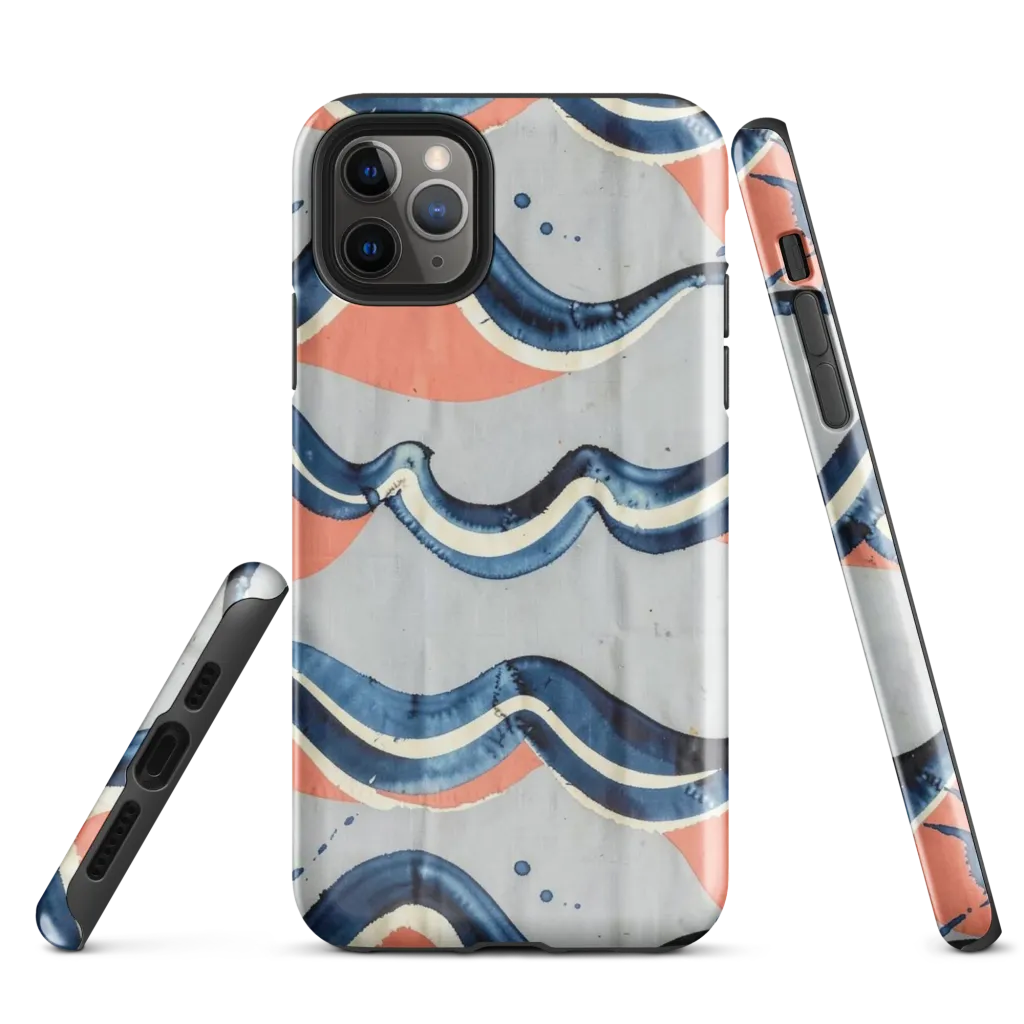 Seaside Ribbon on Tough Case for iPhone® — Front