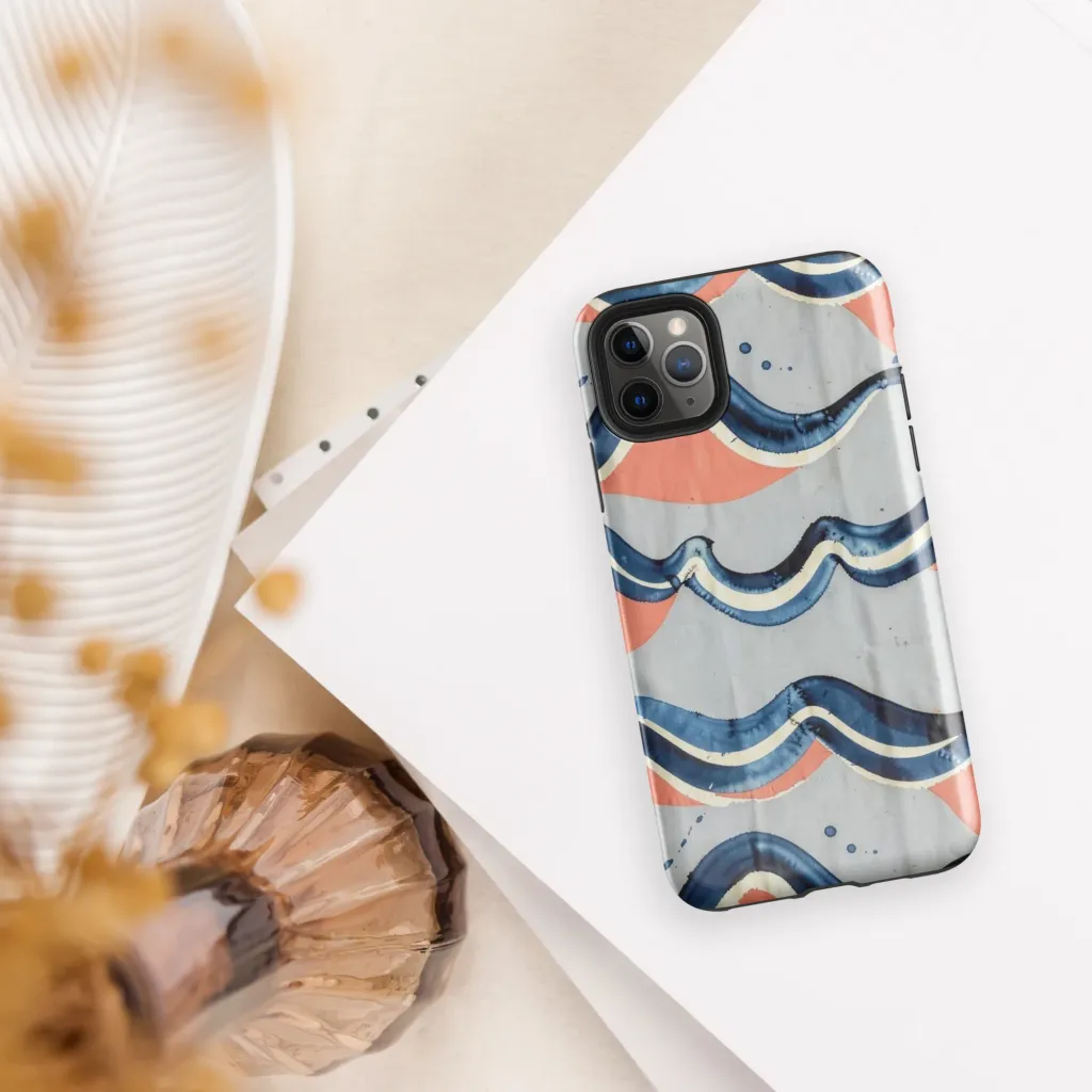 Seaside Ribbon on Tough Case for iPhone® — Front