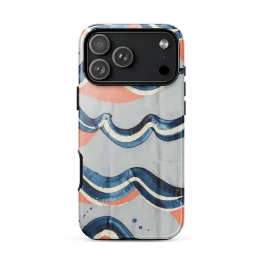 Seaside Ribbon on a Tough Case for iPhone®