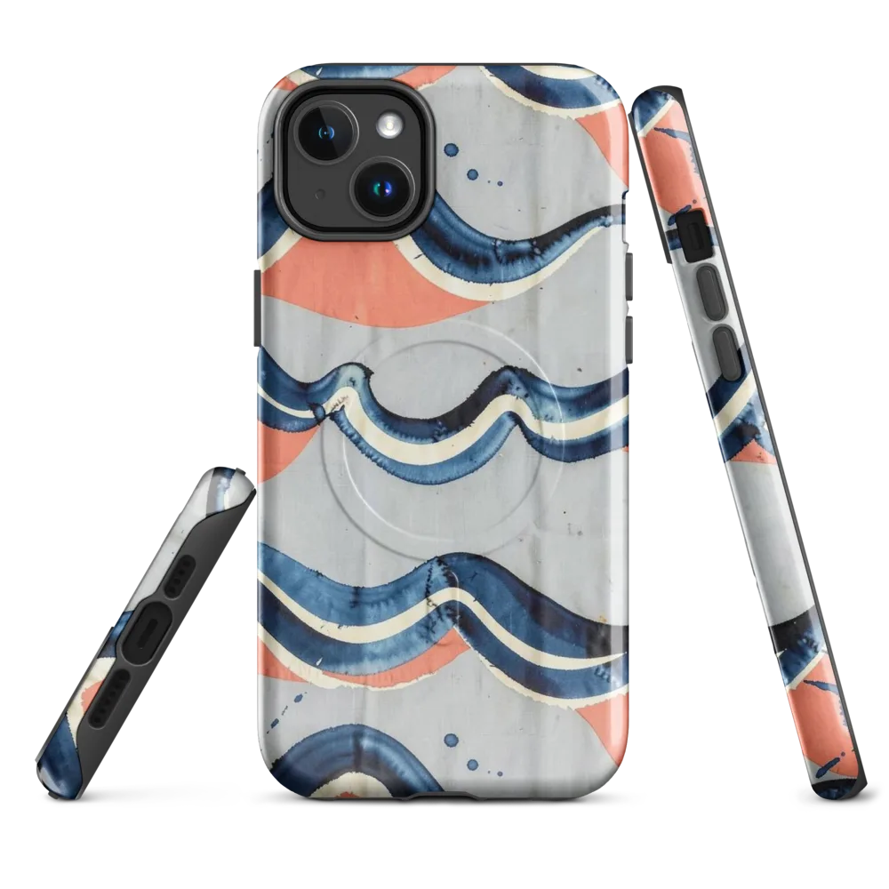 Seaside Ribbon on MagSafe Tough Case for iPhone® — Front