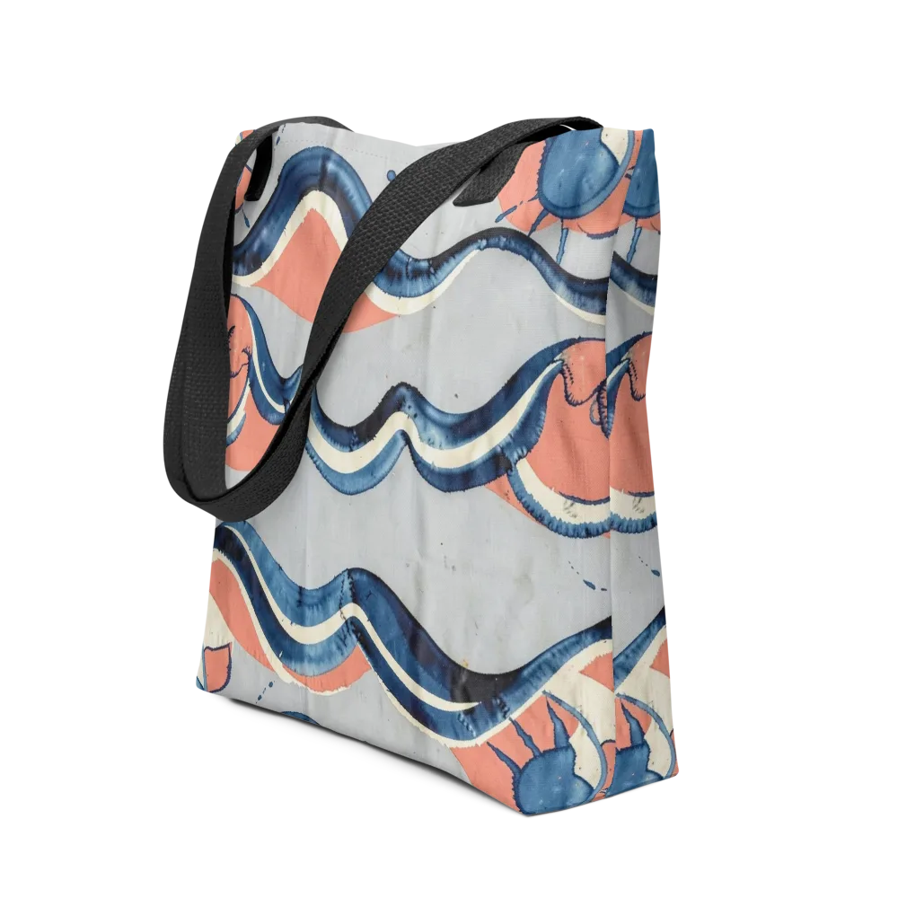 Seaside Ribbon on Tote Bag — Front
