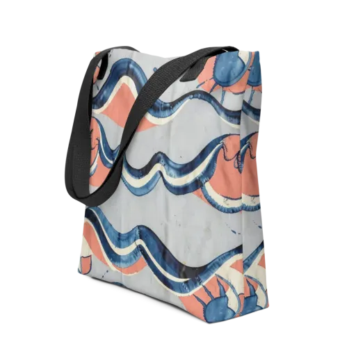 Seaside Ribbon on a Tote Bag