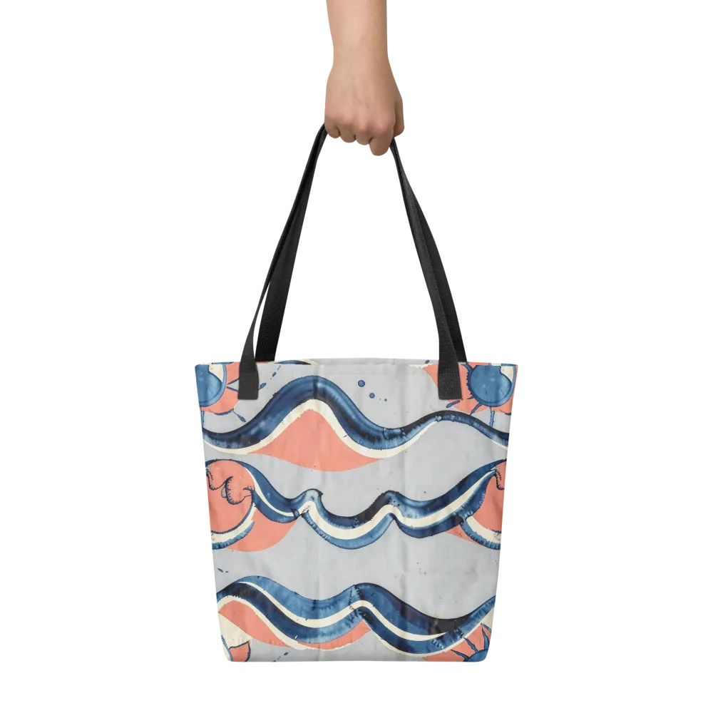 Seaside Ribbon on Tote Bag — Front