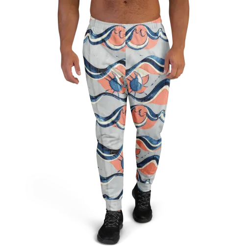 Seaside Ribbon on a Men's Joggers