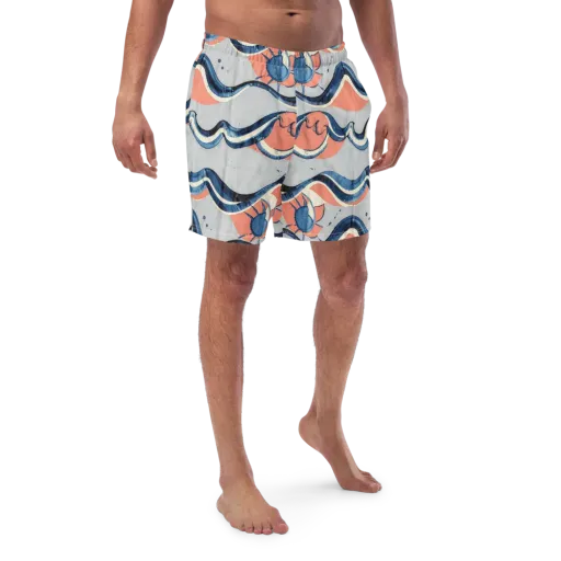 Seaside Ribbon on a Swim Trunks